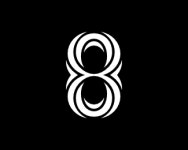 Logopond - Logo, Brand & Identity Inspiration (Vortex 8 Letter Logo) Vortex 8 Letter Logo