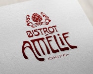Logopond - Logo, Brand & Identity Inspiration (Bistrot Amelie) Bistrot Amelie