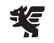 Logopond - Logo, Brand & Identity Inspiration (Flying Puppy ready-made logo for sale) Flying Puppy ready-made logo for sale