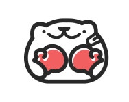 Logopond - Logo, Brand & Identity Inspiration (boxing otter ready-made logo) boxing otter ready-made logo