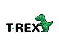 Logopond - Logo, Brand & Identity Inspiration (Cute T. Rex Logo Mascot) Cute T. Rex Logo Mascot