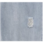 루에즈 와이드 컷팅 데님팬츠