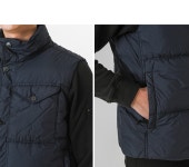 스톤아일랜드(Stone Island) | 스톤아일랜드 네이비 다운 패딩 조끼 8115G0223 V0020 G0223 크랭크랩스 안티드롭 패딩조끼(네이비)... 