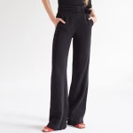 런던놀이 ♬ 런던에서 쇼핑하고 놀자  [UQ210417-S-25]Uterque Straight Cut Trousers With Bow Detail*보우 디테일 스트레이트 컷... 