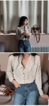 럽미♥ [기획] 카리스 세미크롭 블라우스 | 럽미
