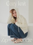 [슬로우롤리][3차리오더] Cozy knit zip-up hoodie [W CONCEPT]
