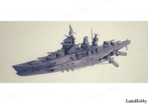 1/700 수야타 Space Rengo Kantai Space Main Battleship Nagato (BTSRK-001) - (주) 루츠돌 1/700 수야타 Space Rengo Kantai Space... 