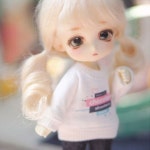 [PETIT16] [선주문] P16)컬러캐주얼[화이트]오버맨투맨 - (주) 루츠돌 (주)루츠돌