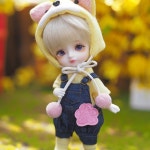 [선주문] [PETIT16]퍼피멜빵팬츠셋트(블루) - (주) 루츠돌 (주)루츠돌