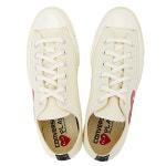 꼼데가르송(COMME DES GARCONS) 플레이 척 70 로우 AZ K111 001 2_M 남자 스니커즈 - 238,000 | 무신사 스토어