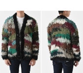 알렉산더맥퀸 MCQ 700223 오버핏 가디건(멀티칼라) 700223 RTN08 9127_Alexander McQueen 알렉산더맥퀸 MCQ 700223 오버핏 가디건... 