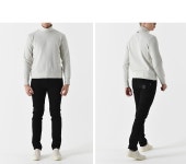 MJT379A J0083 113_THOM BROWNE - 코오롱몰 톰브라운 MJT379A 써멀 립 오토맨 터틀넥니트(화이트) MJT379A J0083 113