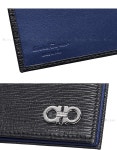 [명품]페라가모 간치니 66 A066 NERO 685995 투톤 반지갑 66 A066 NERO685995- 이랜드몰