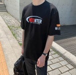 네오인터 프린팅 티셔츠 반팔 훈스