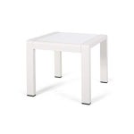Amazon for Rodney Outdoor Woven Faux Rattan Side Table with Glass Top, Light Brown and Beige Finish | IBT Shop Great Deal...