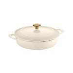 Tramontina 4 Qt Enameled Cast-Iron Series 1000 Covered Braiser - Gradated Cobalt | IBT Shop Tramontina Tramontina 4 Qt Enameled... 