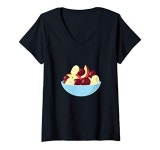 Womens Delicious Fruit Salad Bowl V-Neck T-Shirt from Amazon | AccuWeather Shop VarieTees Womens Delicious Fruit Salad Bowl V... 