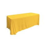 Best Selling LA Linen Polyester Poplin Washable Rectangular Tablecloth, Stain and Wrinkle Resistant Table Cover 60x84, Fabric... 