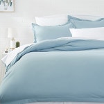 Premium 100% Cotton Sheets Twin Size Set - 3 piece Cotton Twin Size Sateen Bed Sheets Set, Natural Soft & Crisp Breathable Satin... 