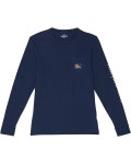 Vineyard Vines Kids Long Sleeve Fireworks Sunset Glow Pocket T-Shirt (Toddler/Little Kids/Big Kids) | Zappos.com Vineyard Vines... 