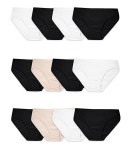 Fruit Of The Loom Fruit of the Loom Womens Assorted Cotton Bikini, 12 Pack | Zappos.com Fruit Of The Loom Fruit of the Loom... 