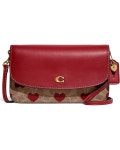 COACH Coated Canvas Signature with Heart Print Hayden Crossbody | Zappos.com COACH Coated Canvas Signature with Heart Print... 
