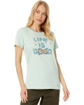 Life is Good Daisy Bees Short Sleeve Crusher™-Lite Tee | Zappos.com Life is Good Daisy Bees Short Sleeve Crusher™-Lite Tee