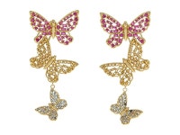 Kurt Geiger London Butterfly Large Linear Earrings | Zappos.com Kurt Geiger London Butterfly Large Linear Earrings