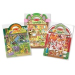 Melissa & Doug Melissa & Doug Puffy Sticker Activity Books Set - Farm, Safari, and Chipmunk | Zappos.com Melissa & Doug Melissa... 