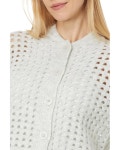 Womens Vince Camuto Pointelle Long Sleeve Cardigan | 6pm Womens Vince Camuto Pointelle Long Sleeve Cardigan