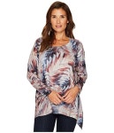 Nally & Millie Printed Poncho at 6pm Nally & Millie Printed Poncho