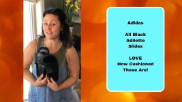 Watch SOFT! Love how the Adidas Adilette Slides Cushion My Feet on Amazon Live