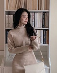 삼각플랩 직사각숄더백 - 큐니걸스 삼각플랩 직사각숄더백