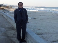 아버지와 사천해안에서... - 내 모습 자랑질~~ - 강원중학교 9회 카페 아버지와 사천해안에서...