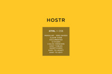 Hostr - HTML Template on Behance