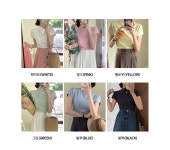 메이드제이 [편한데일리룩✨] 벌스 반목 반팔 티셔츠 봄 여름 무지 기본 베이직 이너 크롭 숏 레이어드