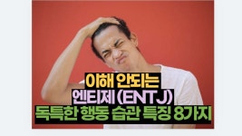 이해 안되는 엔티제(ENTJ) 독특한 행동 습관 특징 8가지 | 2025 궁금한 심리 MBTI 연애 이별 사랑 애니어그램