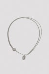 휴스타드(HUSTAD) (휴스타드) HUSTAD 227 TWO WAY NECKLACE_925 실버/14K 골드 네크리스 | GVG 스토어. 전 세계직배송.