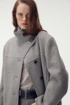 [메종마레]Double Face Long Coat, Grey [W CONCEPT]