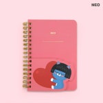 카카오프렌즈 러브 트윈 스프링 노트 (네오) | 두란노몰 카카오프렌즈 러브 트윈 스프링 노트 (네오)