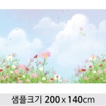 [디자인다소] 가을배경현수막(코스모스)-116 , ( 200 x 140 ) | 두란노몰 [디자인다소] 가을배경현수막(코스모스)-116 ,  ( 200 x 140 )