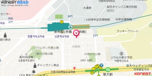 AUTISTAR ギャラリーストアの地図・行き方｜新村・梨大(ソウル)のショッピング店｜韓国旅行「コネスト」 AUTISTAR... 