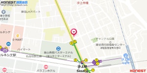 釜田テジクッパの地図・行き方｜金海国際空港・沙上(釜山)のグルメ・レストラン｜韓国旅行「コネスト」 釜田テジクッパの地図・行き方... 
