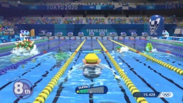 100m Freestyle (Mario & Sonic at the Olympic Games Tokyo 2020) - Super Mario Wiki, the Mario encyclopedia 100m Freestyle (Mario... 