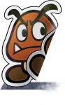 Crinkle Goomba - Super Mario Wiki, the Mario encyclopedia Crinkle Goomba