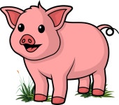 돼지 그림 일러스트 | Canva