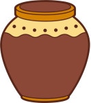 항아리 그림 일러스트 | Canva