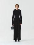 SUIT SKIRT LAYERED PANTS IN BLACK :상세정보 - HAGO(하고)