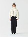 SUIT SKIRT LAYERED PANTS IN CHARCOAL :상세정보 - HAGO(하고)