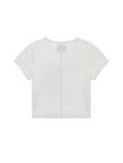 Matin Kim-MATIN SHADE LOGO CROP TOP IN WHITE│삼성물산 온라인몰 SSF Shop MATIN SHADE LOGO CROP TOP IN WHITE